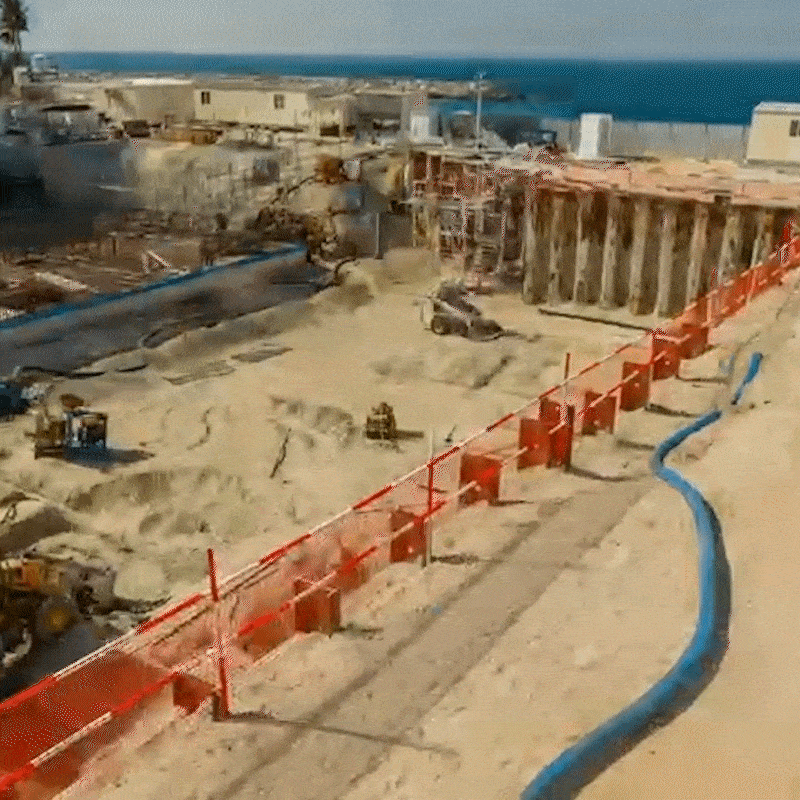 VOLARE VILLA DUBAI CONSTRUCTION SITE