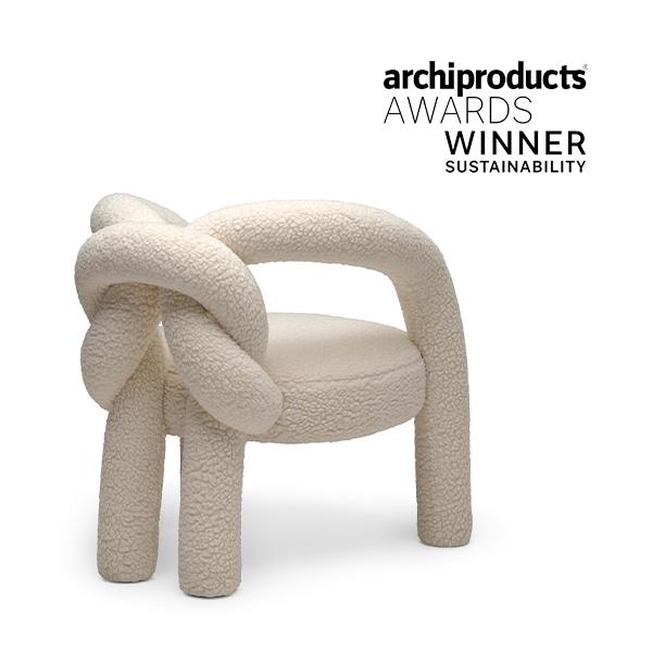 Shibari 扶手椅赢得Archiproducts 可持续发展奖